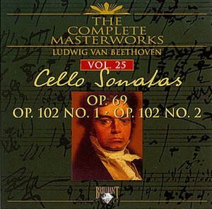 Cover for Krustev Anatoli / Wodenicharov Boyan · Cello Sonatas Op. 69 / Op. 102 No. 1 / Op. 102 No. 2 (CD) (1995)