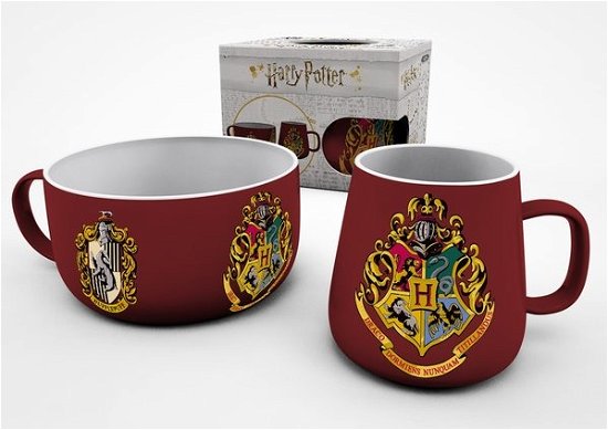 Harry Potter Crests Unisex Mug Set Multicolour, Ceramics, - Harry Potter - Merchandise - Gb Eye - 5028486408184 - 25. Oktober 2018