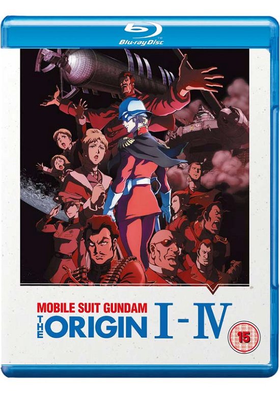 Cover for Mobile Suit Gundam the Origin Iiv  Standard · Mobile Suit Gundam The Origin I to IV (Blu-ray) (2019)