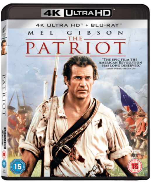 Cover for The Patriot Bd2 · Patriot. The (Blu-ray) (2018)