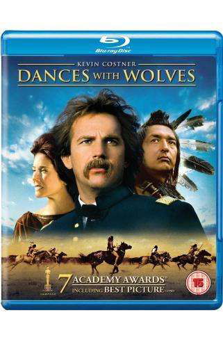 Cover for Dances with Wolves Blu-ray · Dances With Wolves [Edizione: Regno Unito] (Blu-ray) (2018)