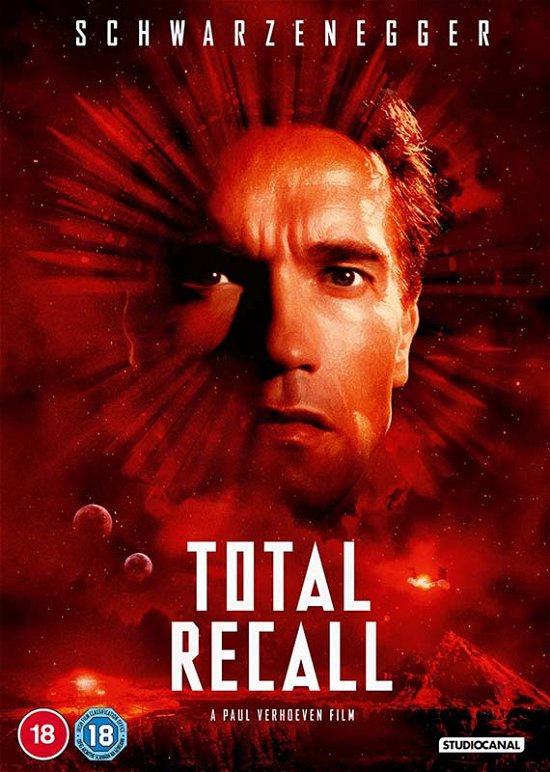 Cover for Total Recall 30th Anniversary Ed · Total Recall (DVD) (2020)