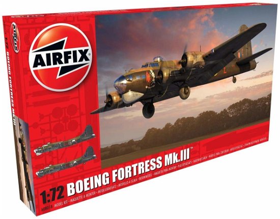 A08018 - Boeing B-17 Fortress Mk.iii - 1:72 Scale - Collector Airplane Kit - Airfix - Marchandise - Airfix - 5055288640184 - 
