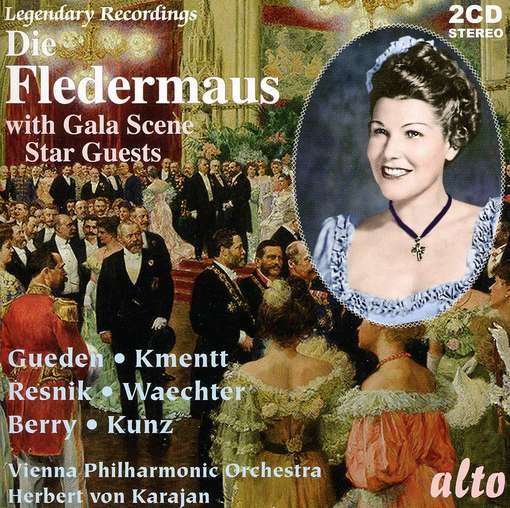 Cover for Gueden / Waechter / VPO / Karajan · Die Fledermaus (With Gala Scene &amp; Ballet) (Stereo) (CD) (2000)