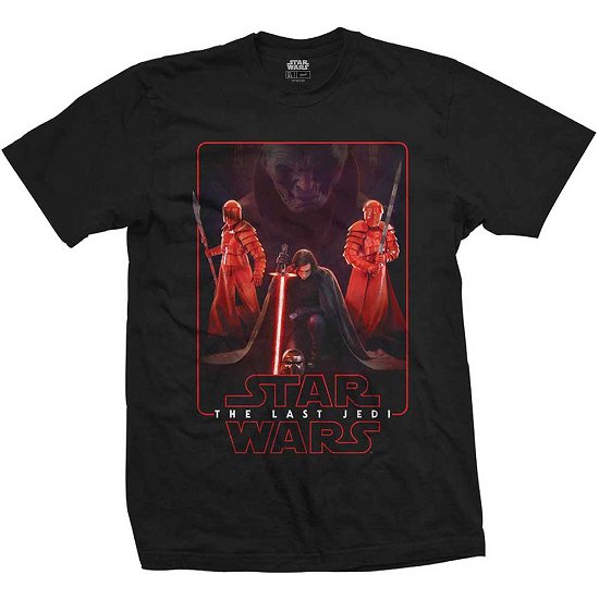 Cover for Star Wars · Star Wars Unisex T-Shirt: Episode VIII The Dark Side Composite (CLOTHES) [size S] [Black - Unisex edition]