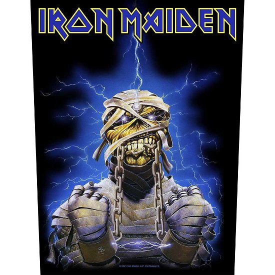 Iron Maiden Back Patch: Powerslave Eddie - Iron Maiden - Produtos -  - 5056365715184 - 
