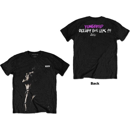 Yungblud Unisex T-Shirt: Occupy the UK (Back Print) - Yungblud - Marchandise -  - 5056561045184 - 