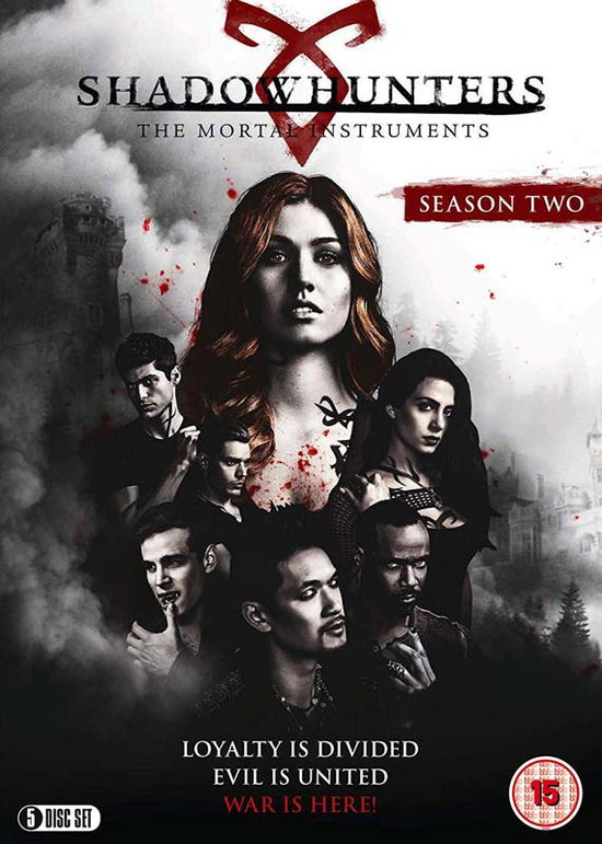 Cover for Shadowhunters Season 2 DVD · Shadowhunters Season 2 (DVD) (2019)