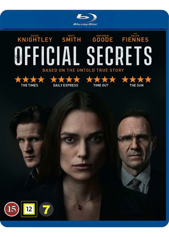 Cover for Official Secrets (Blu-Ray) (2020)