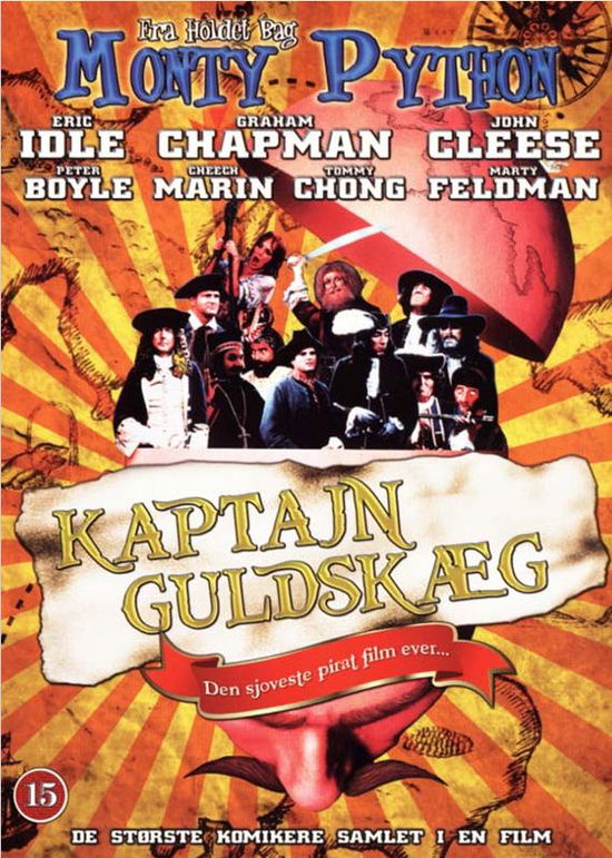 Cover for Kaptajn Guldskæg (DVD) (2010)