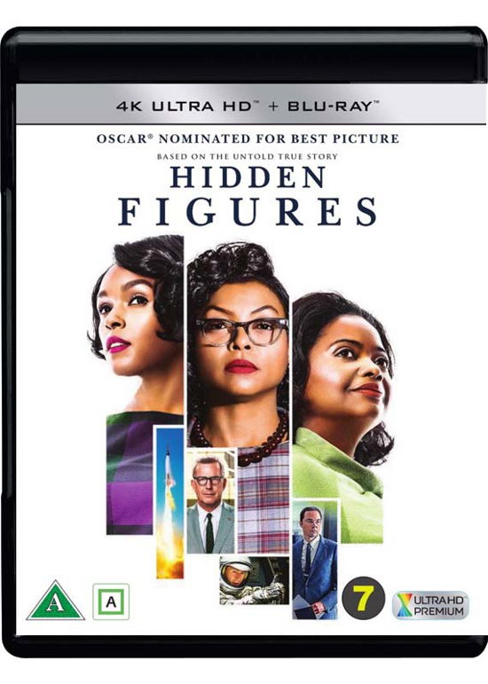 Hidden Figures - Taraji P. Henson / Octavia Spencer / Janelle Monáe / Kevin Costner / Kirsten Dunst - Elokuva - FOX - 7340112737184 - torstai 29. kesäkuuta 2017