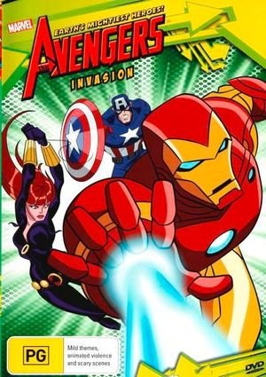 Cover for Avengers · The Avengers Earth's Mightiest Heroes! Invasion | NON-UK Format | Region 4 Import - Australia (DVD) (2013)