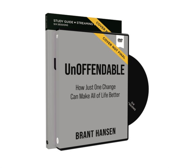 Cover for Brant Hansen · Unoffendable Study Guide with DVD: How Just One Change Can Make All of Life Better (Paperback Book) (2023)