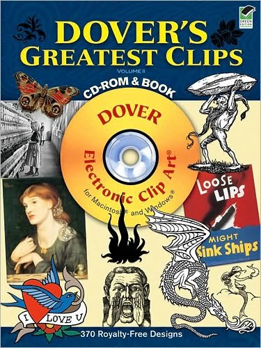 Cover for Dover Dover · Dover'S Greatest Clips - Dover Electronic Clip Art (DIV) [Green, Revised edition] (2010)