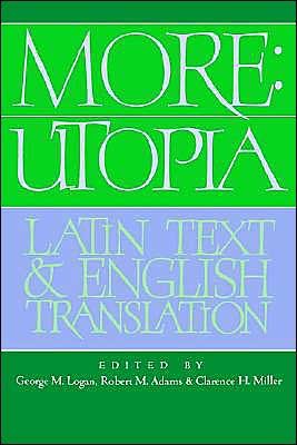 Cover for Thomas More · More: Utopia: Latin Text and English Translation (Hardcover Book) (1995)