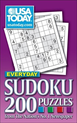 Cover for USA Today · USA Today Everyday Sudoku: 200 Puzzles from the Nation's No. 1 Newspaper (Paperback Book) (2007)
