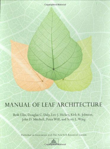 Cover for Beth Ellis · Manual of Leaf Architecture (Paperback Book) (2009)