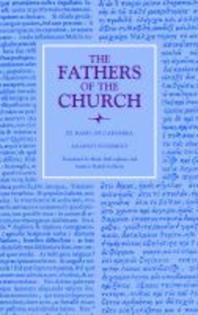 Cover for The Fathers of the Church St. Basil of Caesarea Against Eunomius (Paperback Book) (2011)