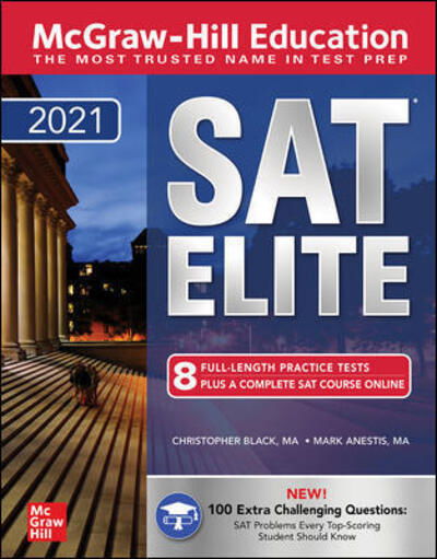 Cover for Christopher Black · McGraw-Hill Education SAT Elite 2021 (Paperback Book) (2020)