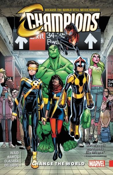 Cover for Mark Waid · Champions Vol. 1: Change The World (Paperback Bog) (2017)