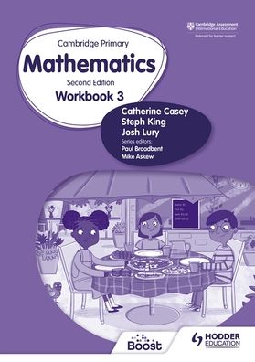 Cover for Catherine Casey · Cambridge Primary Mathematics Workbook 3 Second Edition (Pocketbok) (2021)