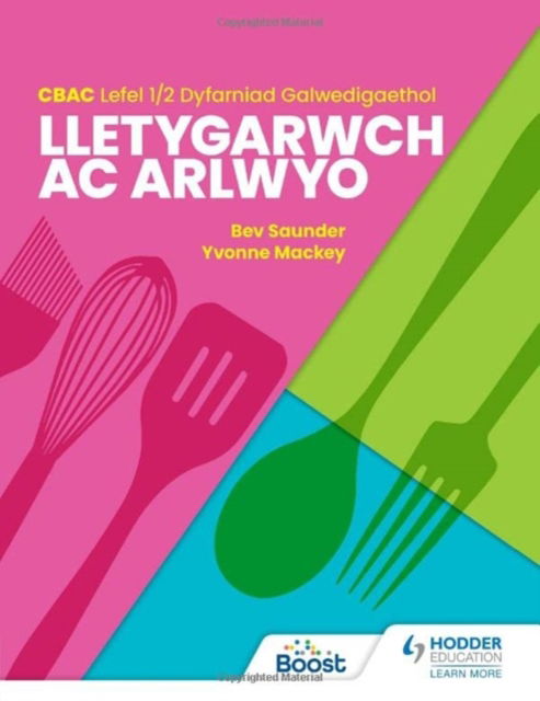 Cover for Bev Saunder · Wjec Level 1/2 Vocational Award in Hospitality and Catering Welsh Language Edition (Paperback Book) (2023)