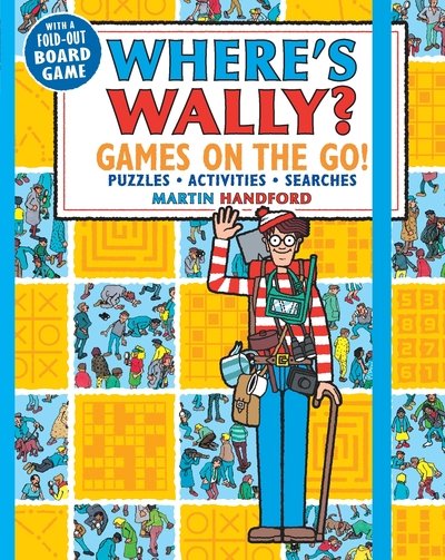 Cover for Martin Handford · Where's Wally? Games on the Go! Puzzles, Activities &amp; Searches (Paperback Bog) (2018)