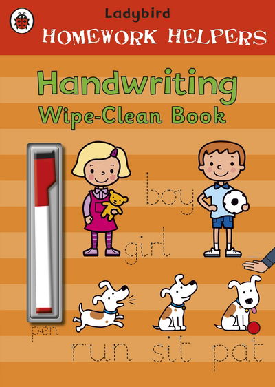 Cover for Ladybird Homework Helpers Handwriting W · Ladybird Homework Helpers: Handwriting Wipe-Clean Book (Paperback Book) (2010)