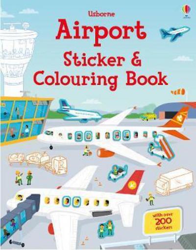 Cover for Simon Tudhope · Airport Sticker and Colouring Book - Sticker and Colouring Book (Paperback Book) (2017)