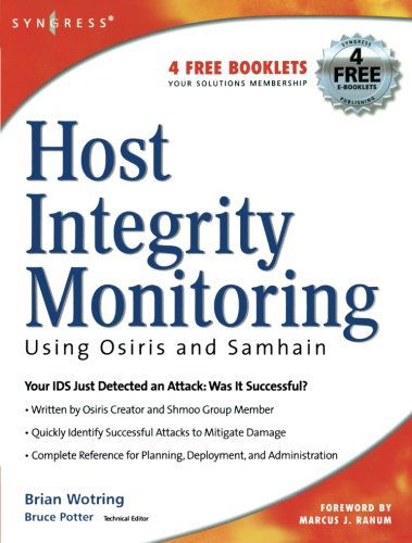 Cover for Brian Wotring · Host Integrity Monitoring Using Osiris and Samhain (Paperback Book) (2005)