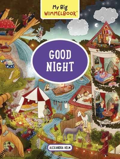 Cover for Alexandra Helm · My Big Wimmelbook: Good Night (Kartonbuch) (2021)