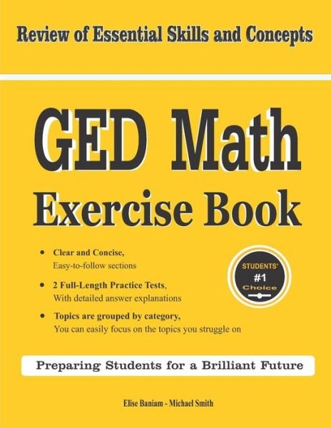 Cover for Michael Smith · GED Math Exercise Book (Paperback Book) (2021)