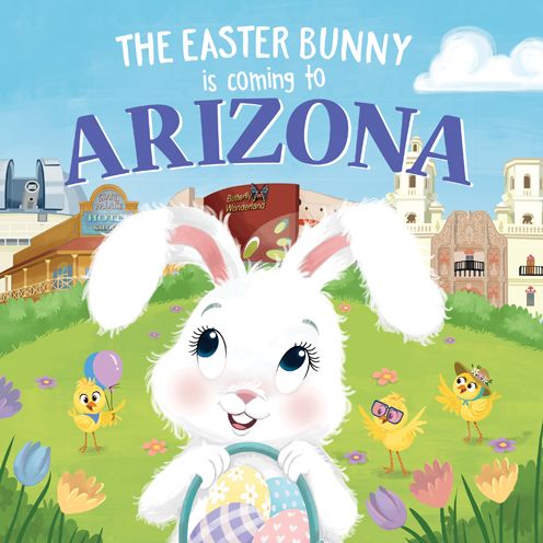 Cover for Eric James · The Easter Bunny is Coming to Arizona (Hardcover Book) (2020)