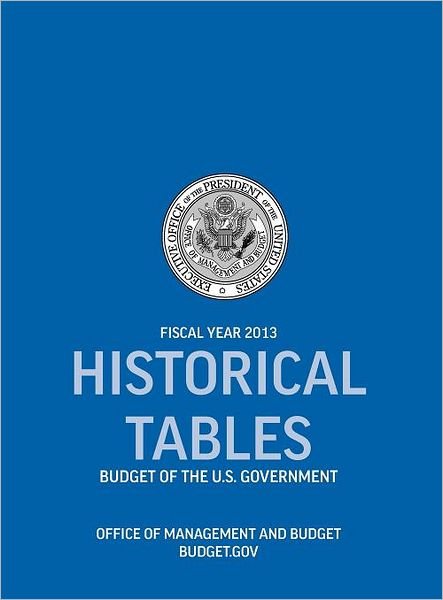 Cover for Executive Office of the President · Historical Tables: Budget of the U.s. Government Fiscal Year 2013 (Historical Tables Budget of the United States Government) (Hardcover Book) (2012)