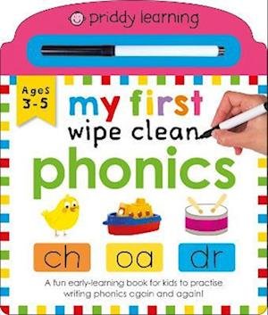 Cover for Priddy Books · My First Wipe Clean: Phonics - My First Wipe Clean (Board book) (2023)