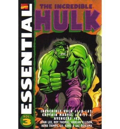 Essential Incredible Hulk Vol.3: Incredible Hulk #118-142, Captain Marvel #20-21 & Avengers #88 - Stan Lee - Libros - Panini Publishing Ltd - 9781905239184 - 3 de septiembre de 2005