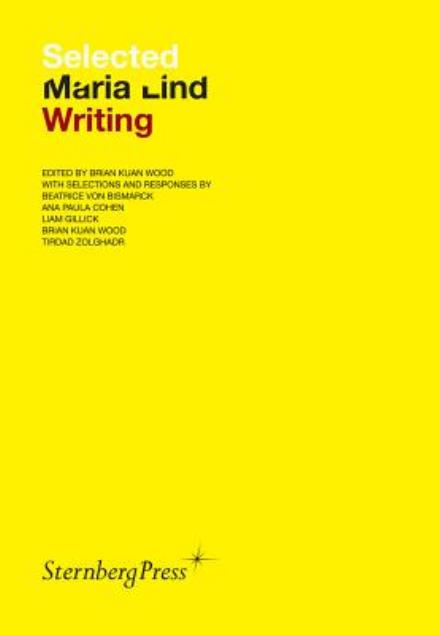 Cover for Maria Lind · Selected Maria Lind Writing (Paperback Book) (2020)