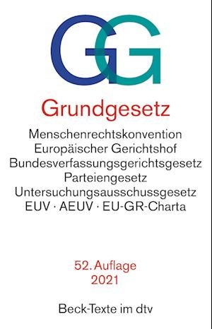 Cover for Dtv Verlagsgesellschaft · Grundgesetz (Paperback Bog) (2021)