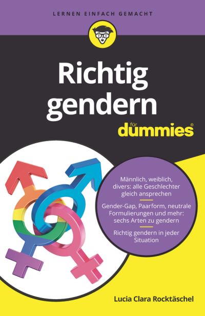 Cover for Lucia Clara Rocktaschel · Richtig gendern fur Dummies - Fur Dummies (Paperback Book) (2021)