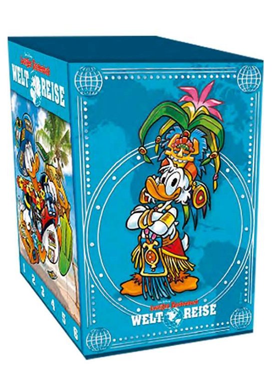 Cover for Disney · Lustiges Taschenbuch Weltreise Box (Pocketbok) (2021)