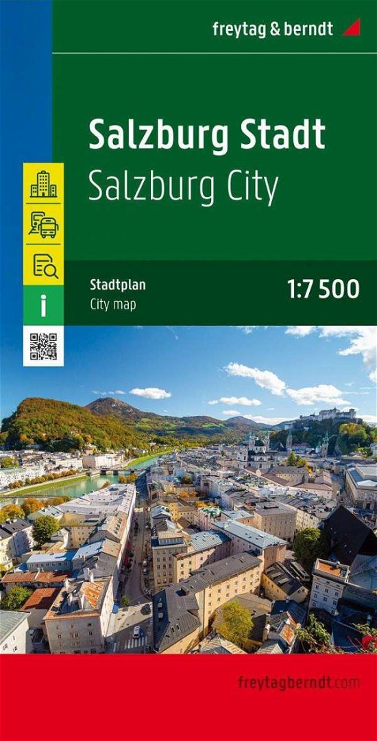Freytag Berndt Stadtpl. Salzburg Stadt - Freytag-Berndt und Artaria KG - Livros - City map - 9783850841184 - 3 de janeiro de 2001