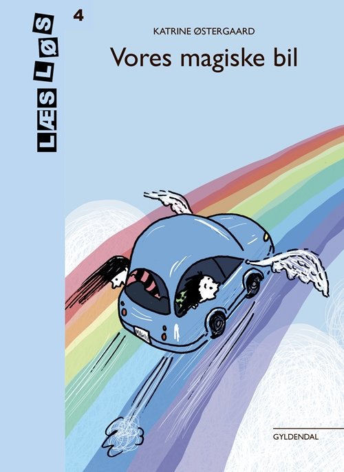 Cover for Katrine Østergaard Rasmussen · Læs løs 4: Vores magiske bil (Innbunden bok) [1. utgave] (2017)