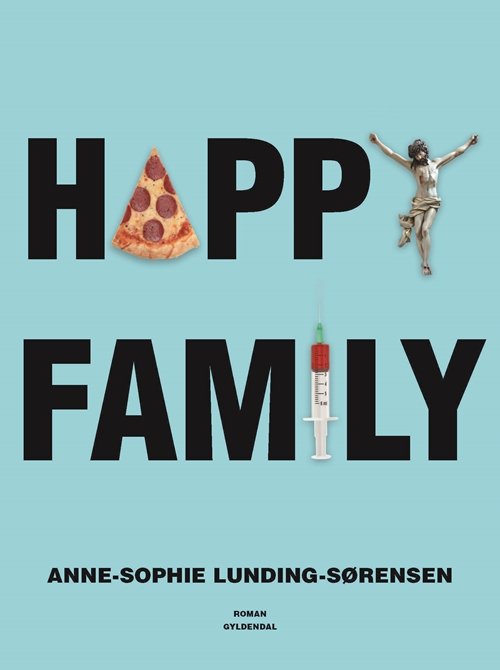 Cover for Anne-Sophie Lunding-Sørensen · Elvira-serien: Happy family (Sewn Spine Book) [1.º edición] (2018)