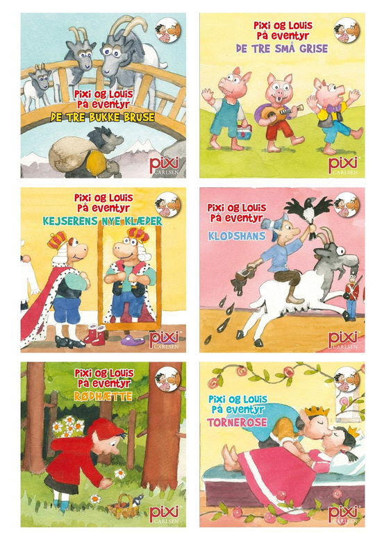 PIXI: Pixi®-serie 135: Pixi og Louis på eventyr (kolli 48) - . - Books - CARLSEN - 9788711907184 - June 28, 2019