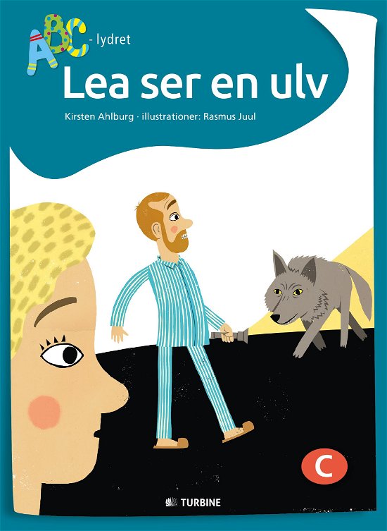 Cover for Kirsten Ahlburg · ABC lydret: Lea ser en ulv (Hardcover Book) [1º edição] (2017)