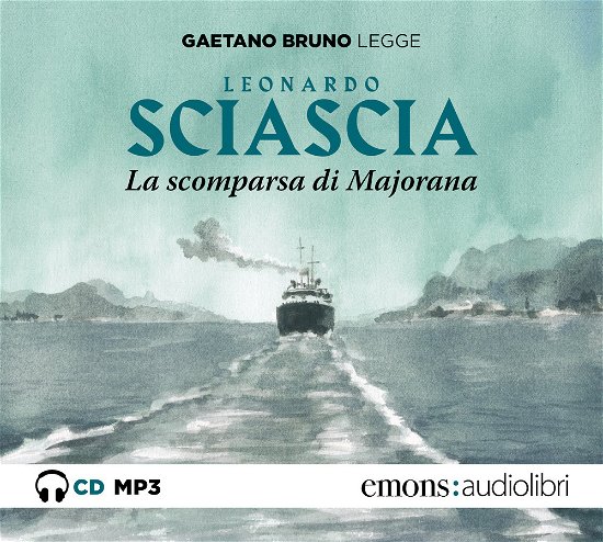 Cover for Leonardo Sciascia · La Scomparsa Di Majorana Letto Da Gaetano Bruno. Audiolibro. CD Audio Formato MP3 (Blu-ray)