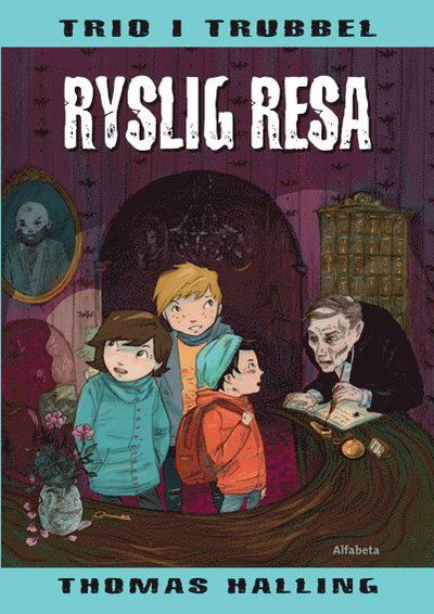 Cover for Thomas Halling · Trio i trubbel: Ryslig resa (Innbunden bok) (2011)