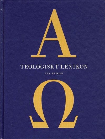 Cover for Per Beskow · Teologiskt lexikon (Kartor) (1999)