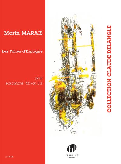 Cover for Marin Marais · Les Folies Despagne Saxophone (Paperback Book) (2020)