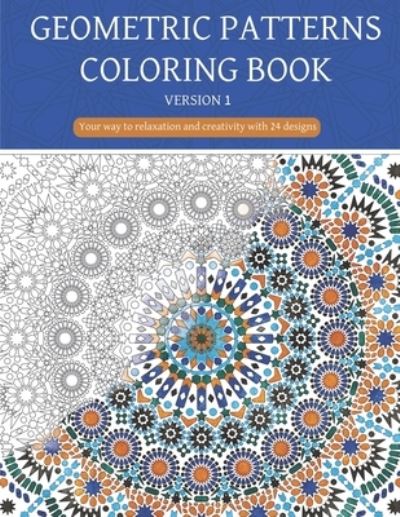 Cover for Samado Publishing · Geometric patterns coloring book (Version 1) (Paperback Book) (2020)